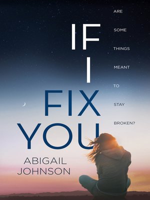 cover image of If I Fix You